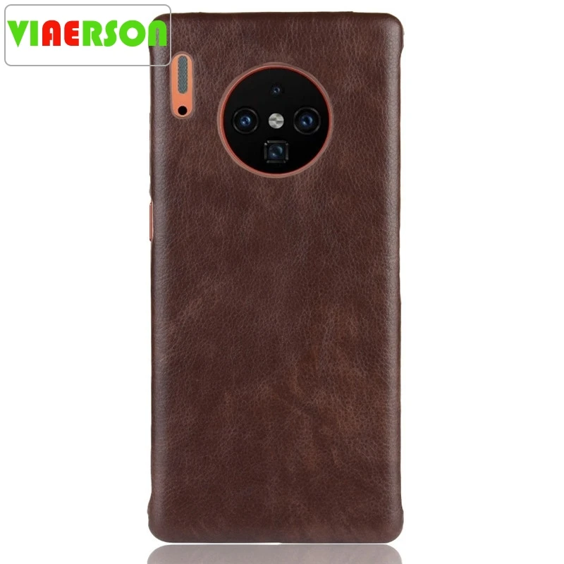 

Leather Case for Huawei Mate 30 Pro 5G 20 Lite Pro Case Hard Matte Back Cover Coque Bumper for Huawei Mate20 20Lite Fundas Capa