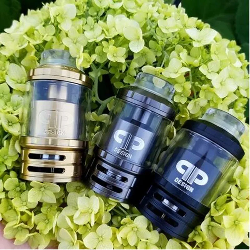 

Fatality M25 RTA By QP Design 4ML 5.5ML capacity 25MM diameter Top Filling Port airflow Rebuildable RTA tank vs Zeus X Kali v2