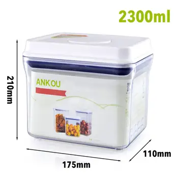 

Food Storage Container Sealed Milk Powder Box Cereal Nut Container Kitchen Assortment Food Storage Box Direct Shipment