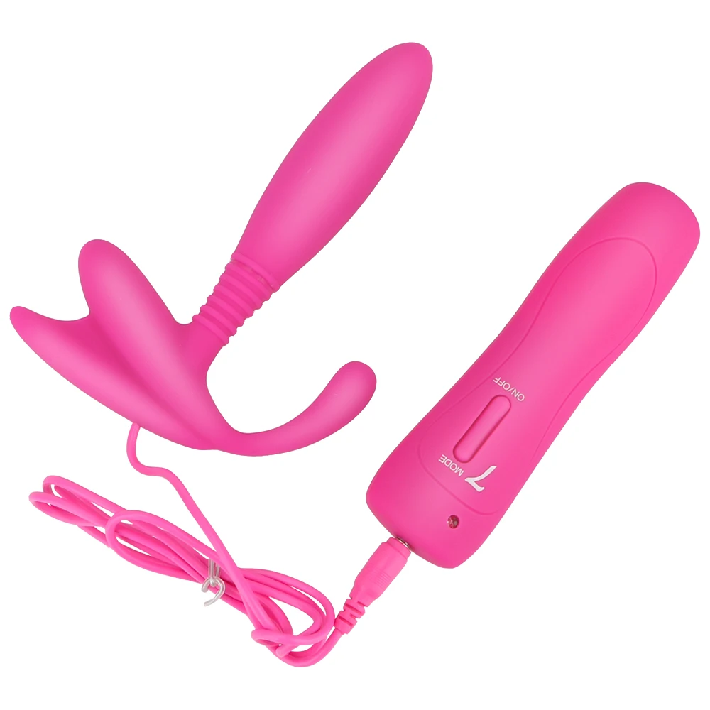 Prostate Massager Anal Vibrator Silicone 7 Vibration Modes_voghion.com
