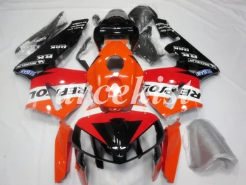 

New ABS Injection Mold motorcycle Fairings 100% Fit For Honda CBR600RR F5 05 06 2005 2006 fairings bodywork set Orange red