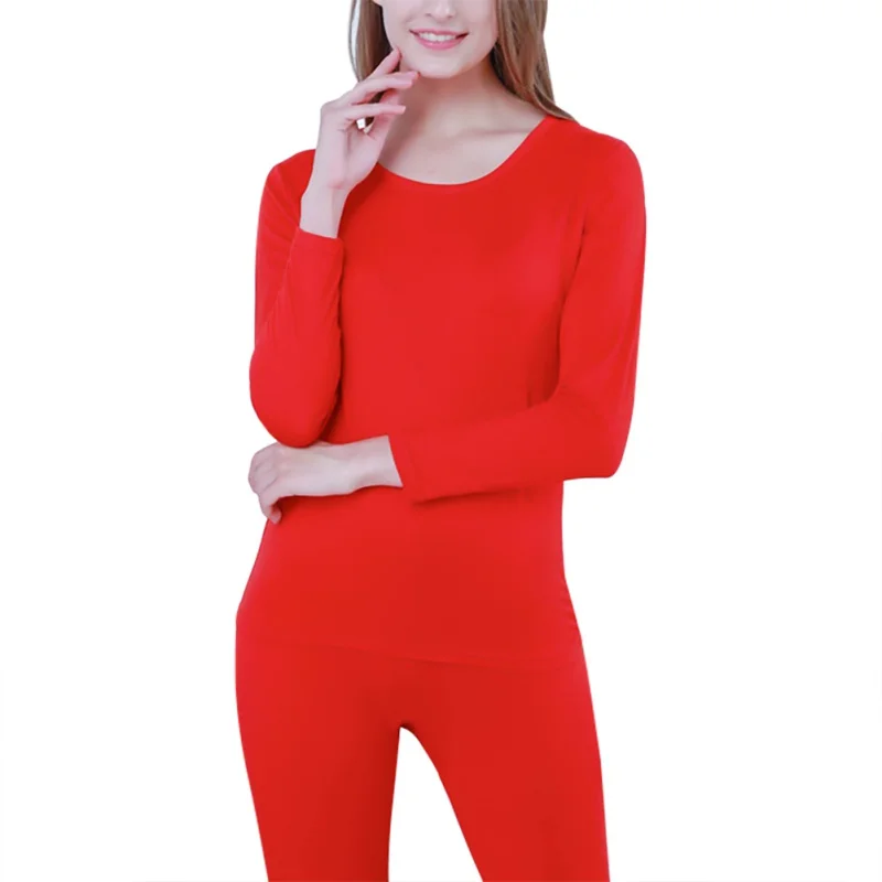 Модальные термо кальсоны нижнее белье комплект Топы+ брюки для женщин мужчин осень зима формируя тело одежда сплошной цвет мягкое нижнее белье Y1