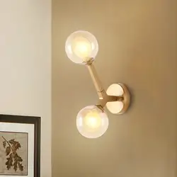 Скандинавский дизайнер светодиодный настенный светильник простой современный прикроватный светильник для спальни гостиная настенный