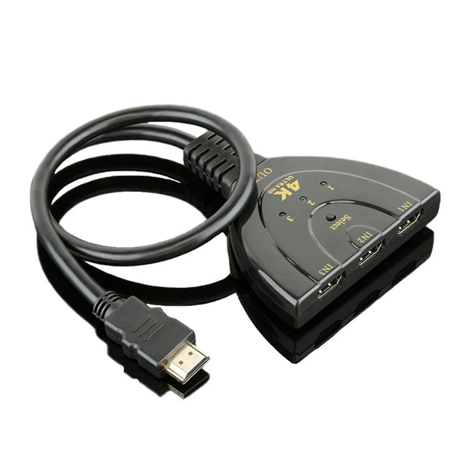 0 5 м кабель HDMI аудио разветвитель адаптер 4K * 2K 3 в 1 USB хаб для HDTV Xbox PS3 PS4