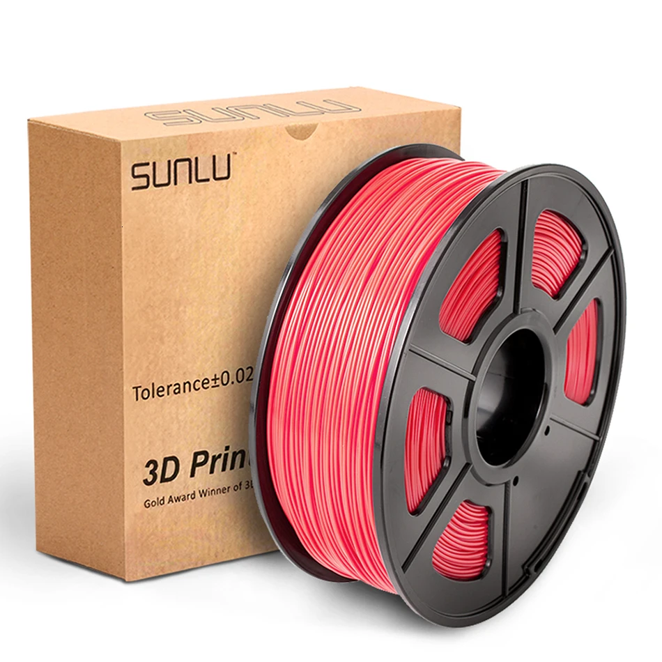 Нить для 3D печати PETG 1,75 мм 1 кг 0,02 фунта нить для 3d принтера PETG точность измерения+/-мм полупрозрачный заправка красного цвета