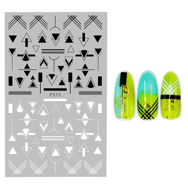 3D Nail Stickers Leaves Butterfly Panda Love Heart Design Stickers For Nails Manicure Foil Nail Art Decor pegatinas para uñas A140003