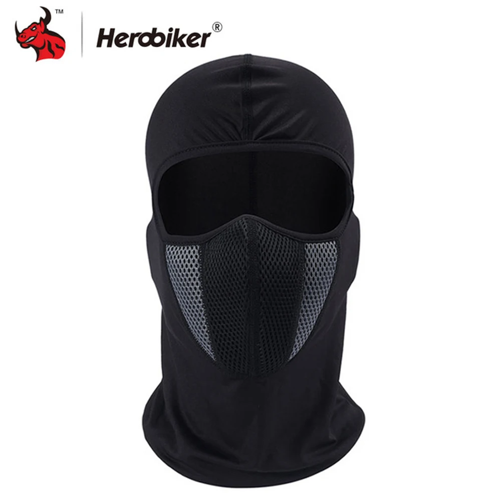 HEROBIKER Балаклава мотоциклетная маска на лицо мотоциклетный шлем женская все с