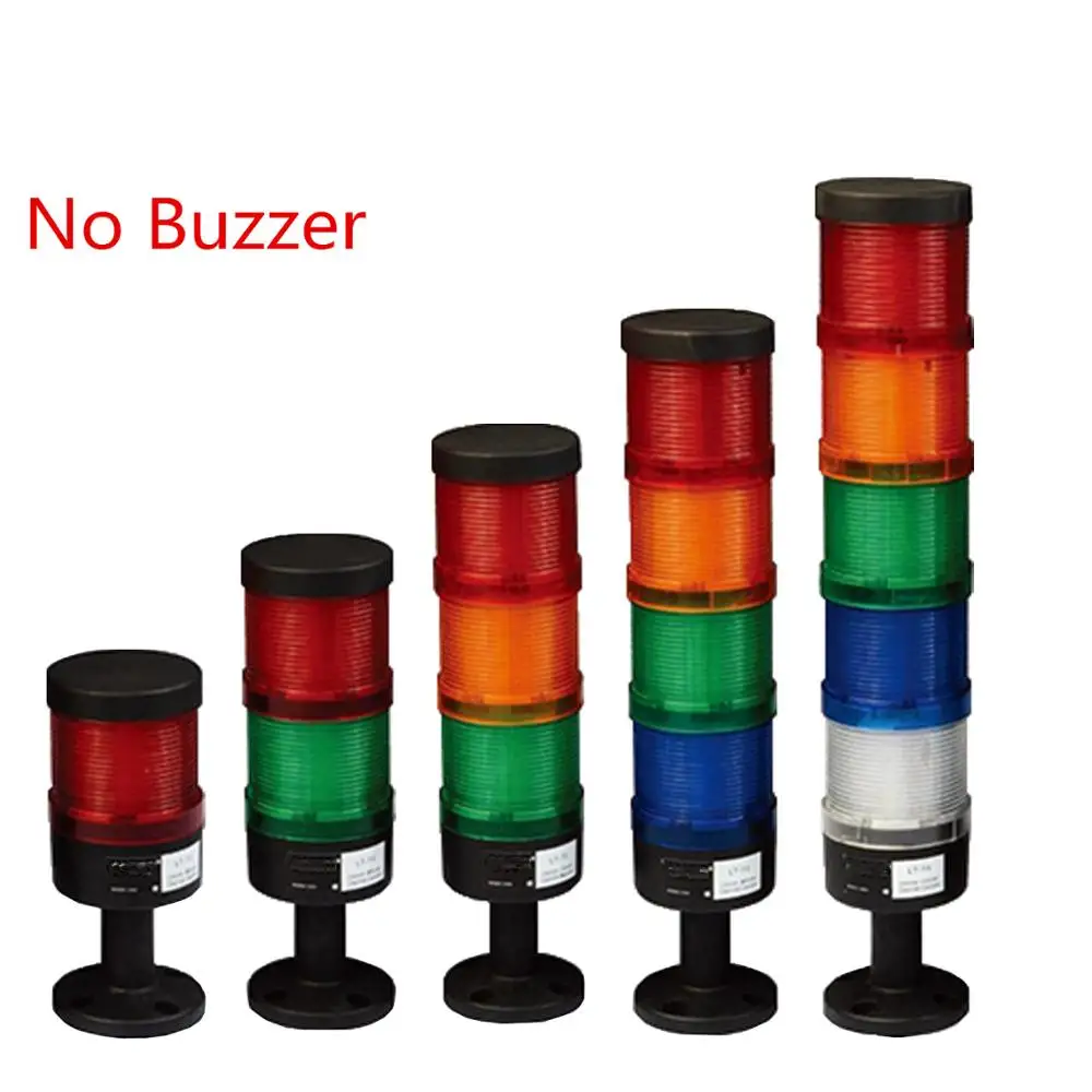 Stack Lamp Industrial LED Signal Tower Alarm Caution Light Tower