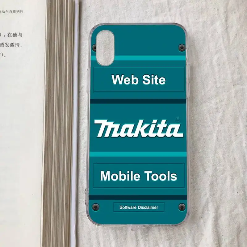 Cool Toolbox Makita Phone Case for iPhone 11 12 13 mini pro XS MAX 8 7 6 6S Plus X 5S SE 2020 XR case 11 cases