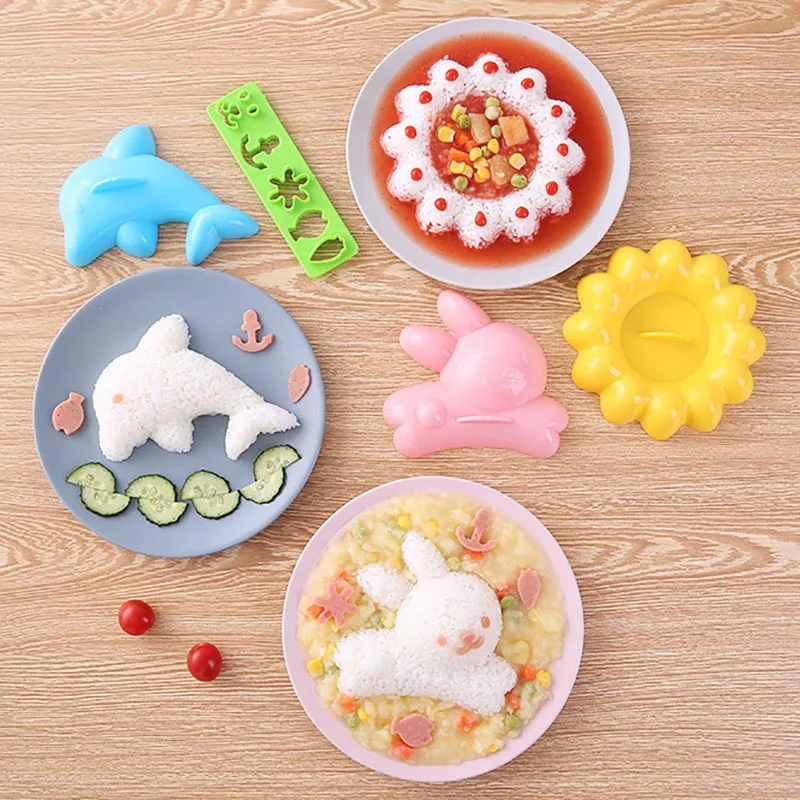 Кухня DIY шеф повар форма для рисовых шариков аксессуары мультфильм устройство