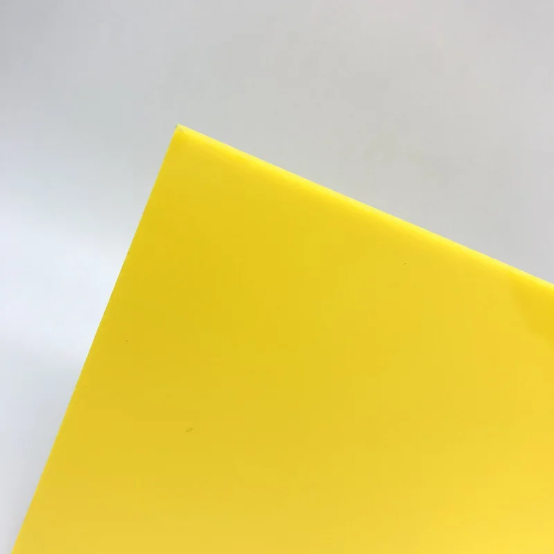 300x400 мм ПММА плексиглас желтый зеленый синий красный пластиковая доска акриловый лист - Цвет: Цвет: желтый