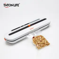 TINTON LIFE пищевая вакуумная упаковочная машина с 10 шт. мешками Бесплатная вакуумная закаточная машина для пищевых продуктов вакуумная