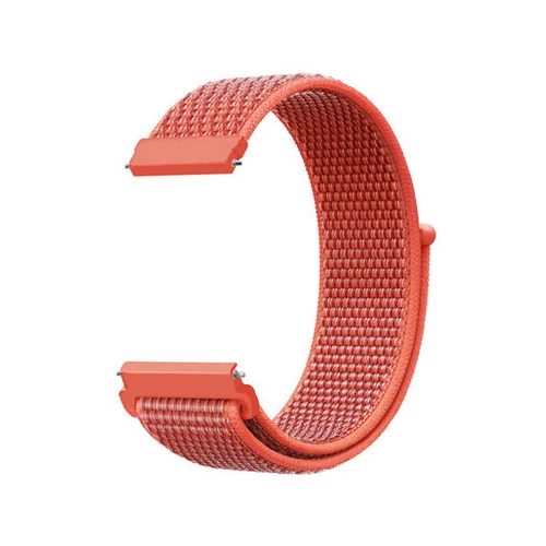 3-Apricot peach 22 мм/20 мм ремешок для Huami Amazfit GTS/Bip lite/GTR 42 мм/pace/GTR 47 мм/stratos ремень нейлоновый плетеный ремень аксессуары - Цвет ремешка: 3-Apricot peach
