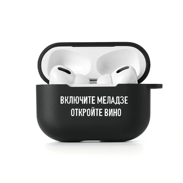 Case For Apple Airpods Pro Cases Slogan Simple Text Dont Touch Airpods 3 2 Silicon Black Earphone Cover For Air pod Pro Capa Bag 1371