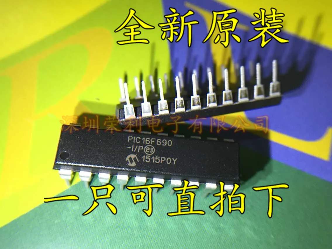 10 шт./лот PIC16F690-I/P DIP-20