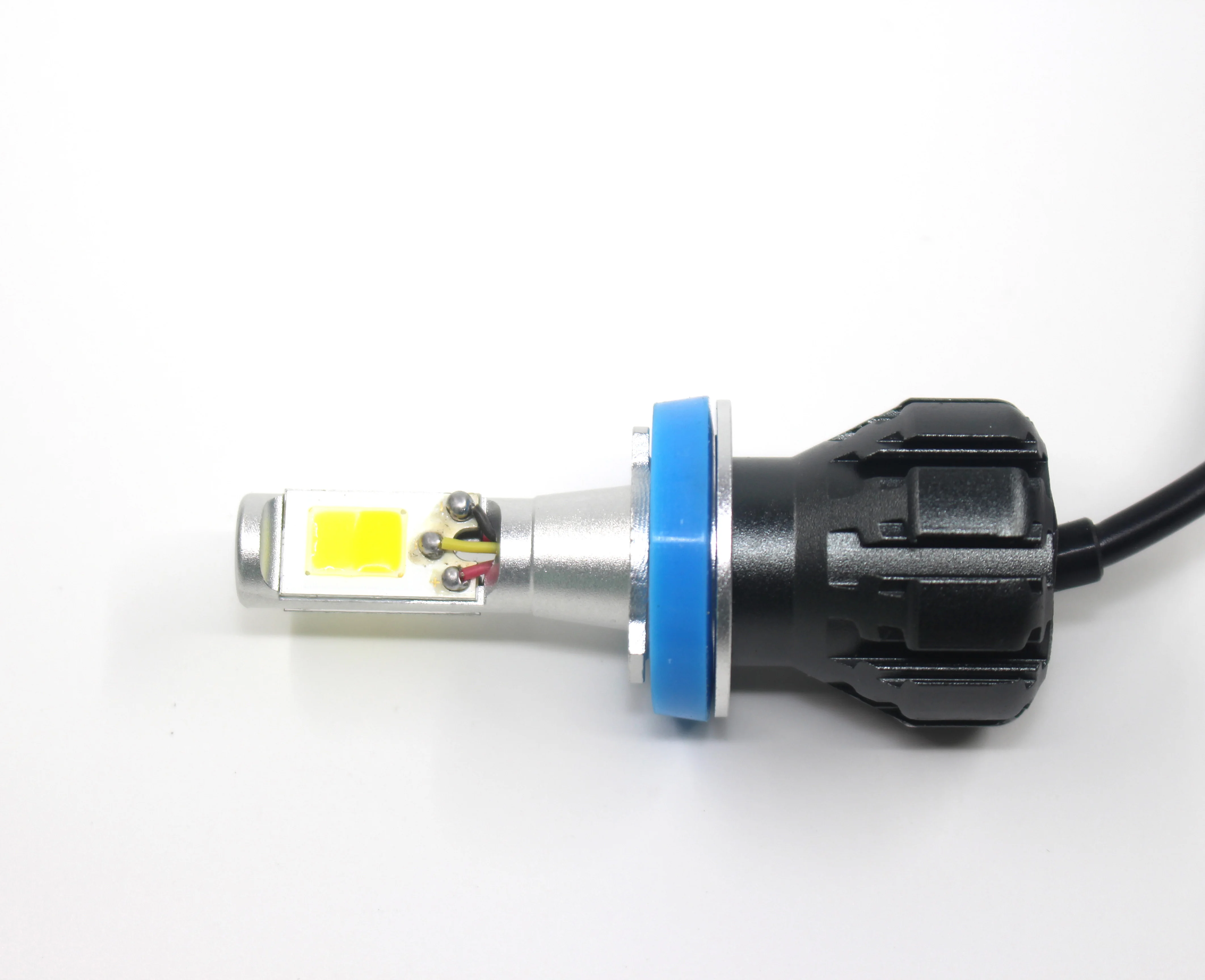 2 шт. Автомобильный светодиодный светильник H8 H11 24 Вт двухцветная передняя противотуманная фара белый светильник золотой светильник