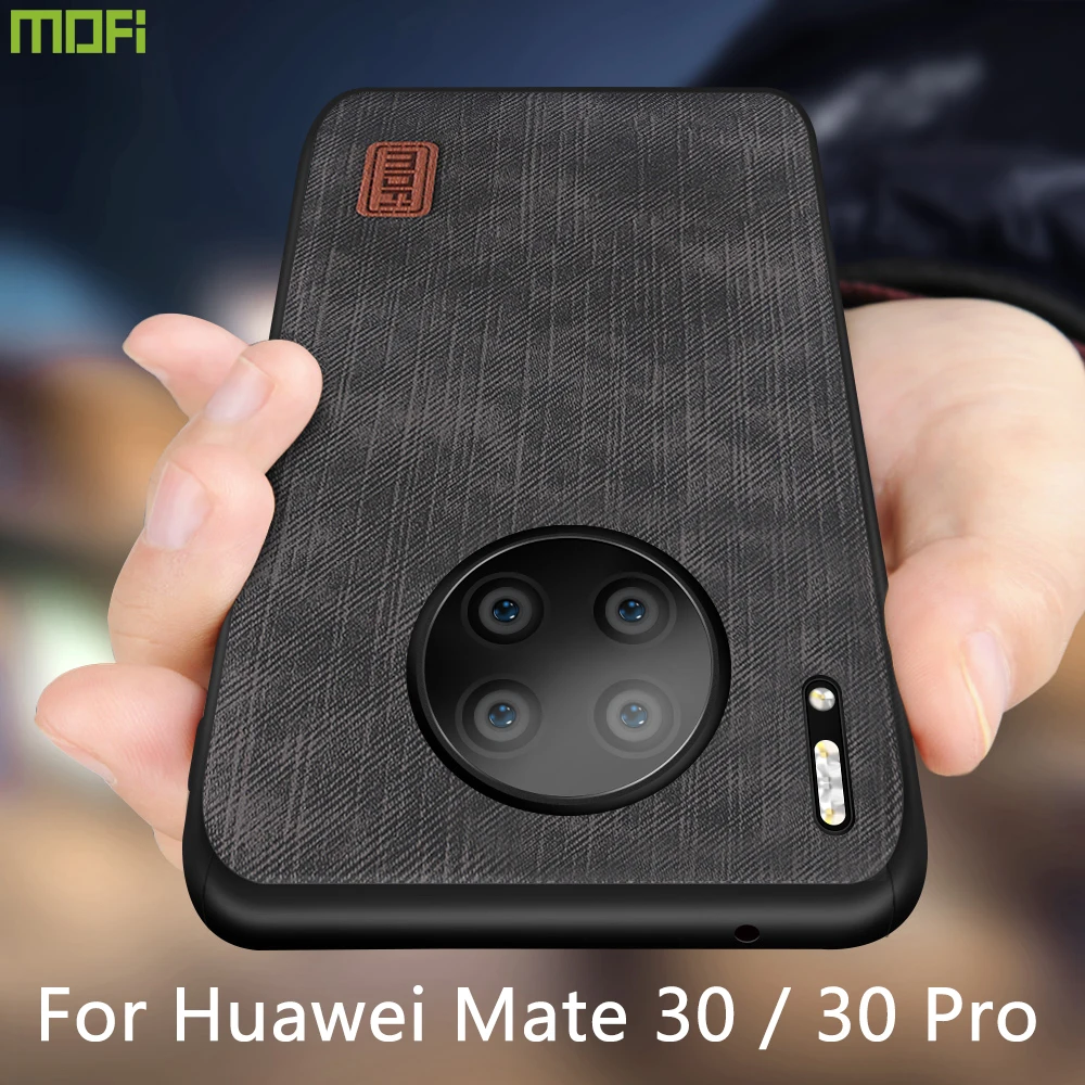 Чехол Mofi для Huawei Mate 30 Pro mate30 силиконовый ударопрочный чехол из ПУ кожи и ТПУ |