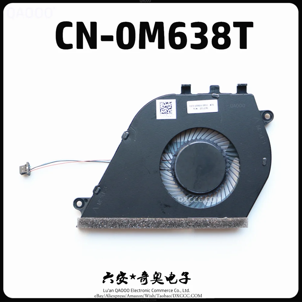 QAOOO CN-0CKNH2 / CN-0M638T для DELL Inspiron Vostro 5590 5598 5490 5498 охлаждающий вентилятор процессора
