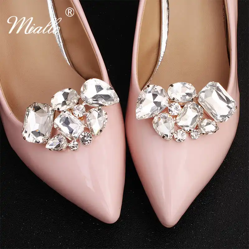 bridal shoe clips
