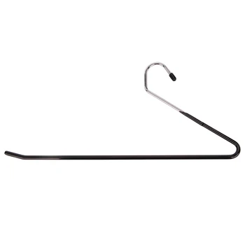 

Set Of 12 Trouser Hangers Open Ended Pants Easy Slide Wardrobe Organisers