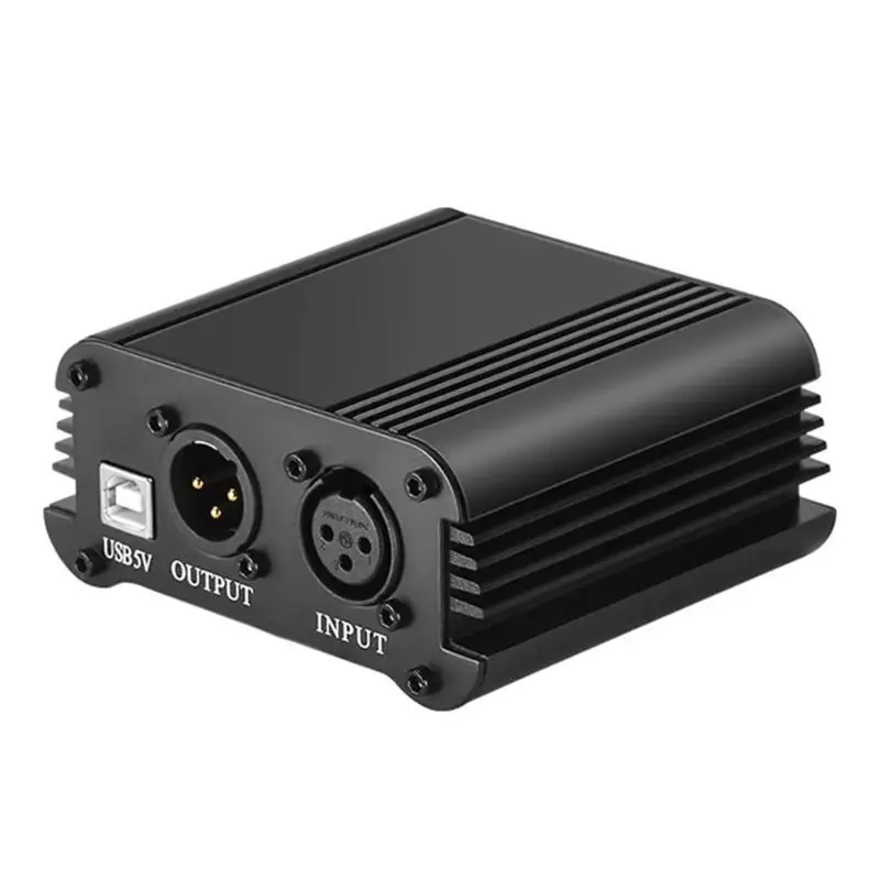 48V USB Phantom Питание USB Кабель микрофонный кабель для мини-микрофон конденсаторный Запись оборудование