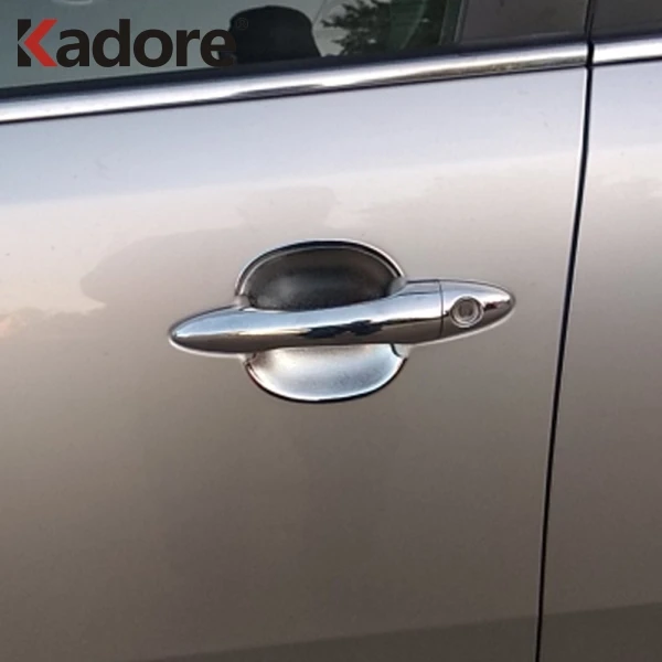 Для Kia Sportage 2010 2011 2012 2013 2014 АБС хром боковая ручка двери крышка чаши отделка