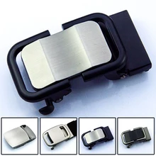 Genuine Men's Belt Head, Belt Buckle, Leisure Belt Head Business Accessories Automatic Buckle Width 3.5CM