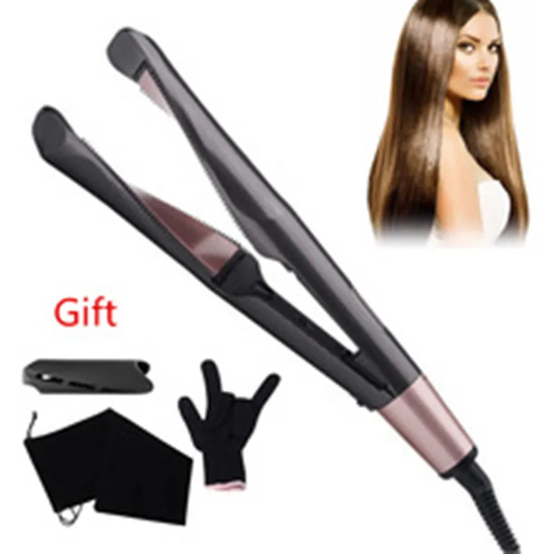 Alisador de pelo profesional 2 en 1, alisador en espiral, rizador,  calentamiento rápido, plancha plana de cerámica, herramienta de estilismo,  gran oferta|Planchas de pelo| - AliExpress
