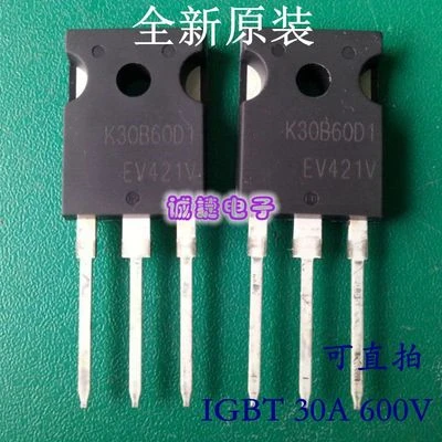 10PCS AOK30B60D1 TO-247 K30B60D1 TO247 K30B60 IGBT 600V 60A 208W New and original | Электроника