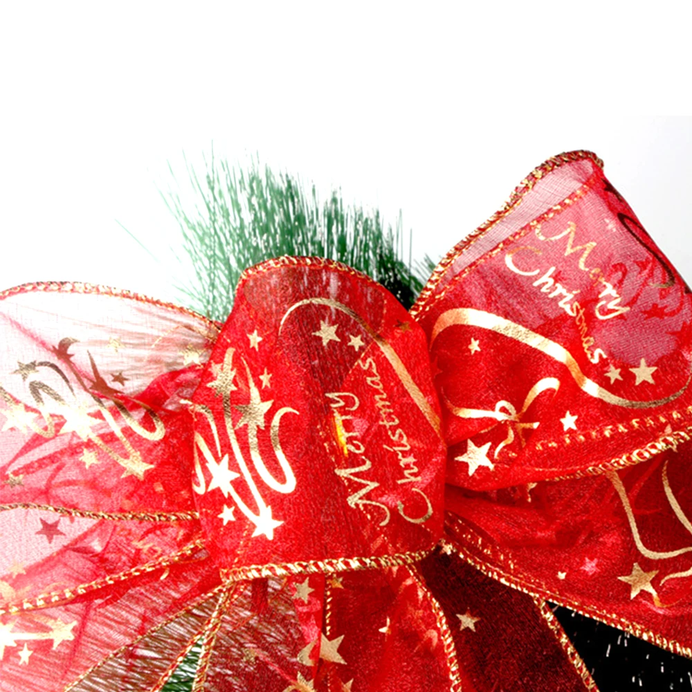 200 см ленты для украшения рождественской елки вечерние рождественских бантов