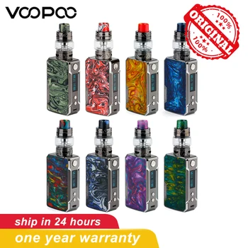 

Original VOOPOO Drag Mini Platinum Edition 117W TC Vape Kit with UFORCE T2 Tank 4400mAh built in battery electronic cigarettes