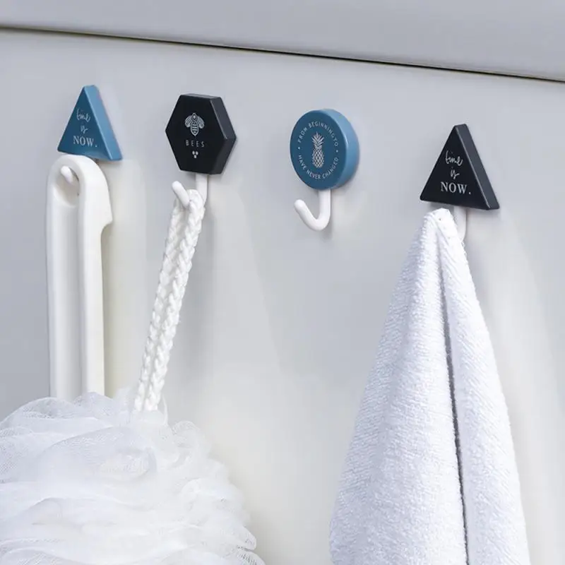 Скандинавские INS ветряные автомобильные настенные наклейки с крючками, дверное полотенце, крючок для ванной комнаты, кухонная настенная вешалка для ванной, вешалка для ключей, настенная вешалка, 3 шт