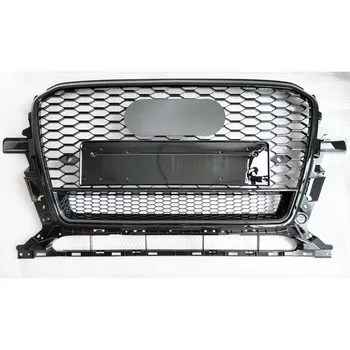 

For RSQ5 Style Front Sport Hex Mesh Honeycomb Hood Grill Black for Audi Q5/SQ5 8R 2013 2014 2015 2016 2017 Auto Accessories