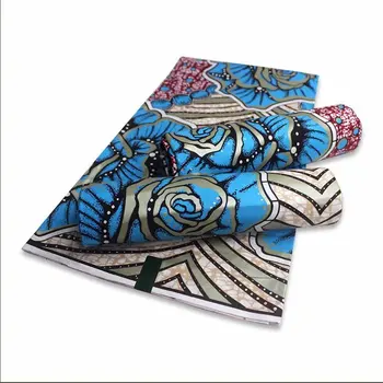 

wholesale! High quality real african wax Nigeria Wax fabric 6yards Ankara wax prints fabric wax Ghana gold wax fabric