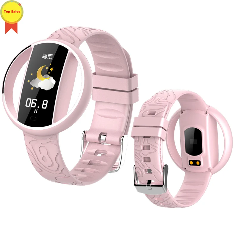 Дизайн Смарт-часы модные часы Smart watch Смарт Браслет сердечного ритма приборы для измерения артериального давления Sleep Monitor спортивные Фитнес трекер часы