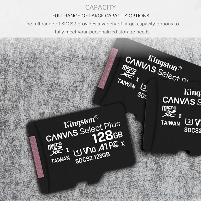 Kingston 128GB Honor 7 Lite MicroSDXC Canvas Select Plus Card Verified by SanFlash. 100MBs Works with Kingston 