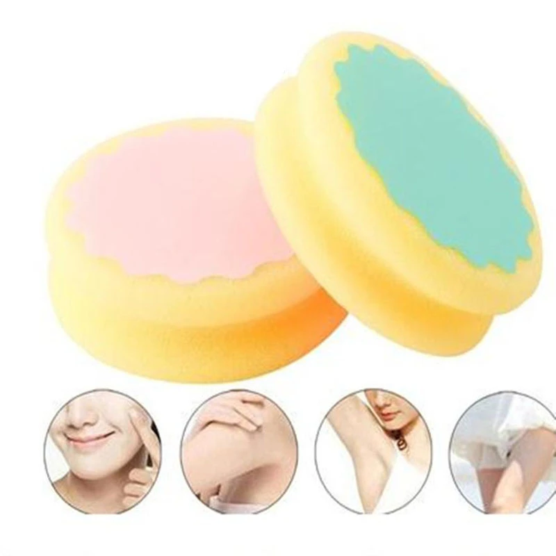 Painless Women Hair Removal Sponge Soft Cute Depilation Tools Skin Care Sponges Beauty Ladies