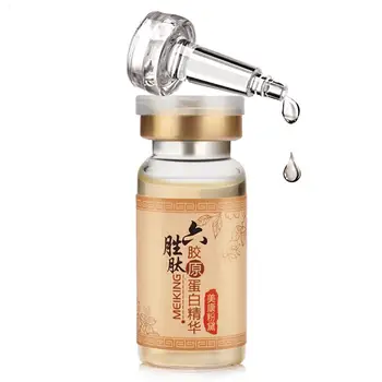 

10ml Collagen Peptides Face Serum Cream Whitening Care Firming Moisturizing Pores Lift Wrinkle Shrink Skin X9H7