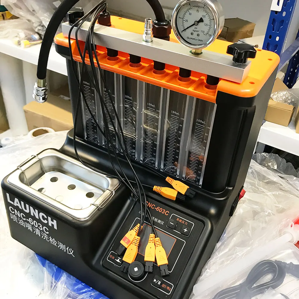 110В CNC 603C инжектор топлива тест er машина для очистки испытательный стенд