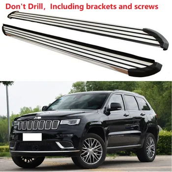 

New Aluminum for Jeep Grand Cherokee 2011 2012 2013 2014 2015 2016 2017 2018 2019 running board side step Nerf bar pedal
