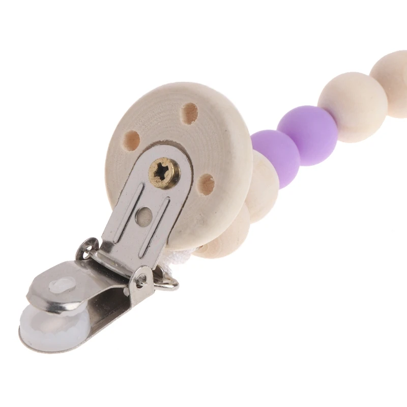 Nipple Holder Baby Pacifier Clip Chain Nipple Leash Strap Pacifier Soother Chain