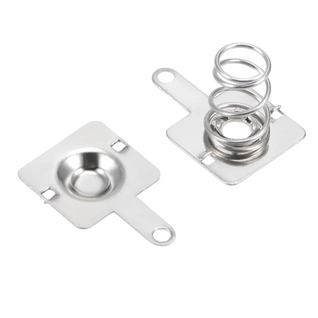 

uxcell 20 Pairs AAA Battery Positive Negative Conversion Spring Contact Nickeling Plate 10mmx9mm