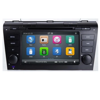 

Free Camera 7" Double 2 Din Car Stereo DVD Player Navigation for Mazda 3 Mazda3 2004-2009 with GPS,Bluetooth,USB,SWC SD DAB TPMS