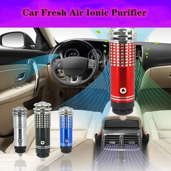 

1PC Car Air Purifier 12V Mini Auto Car Fresh Air Anion Ionic Purifier Oxygen Bar Ozone Ionizer Cleaner Vehicle Air Freshener
