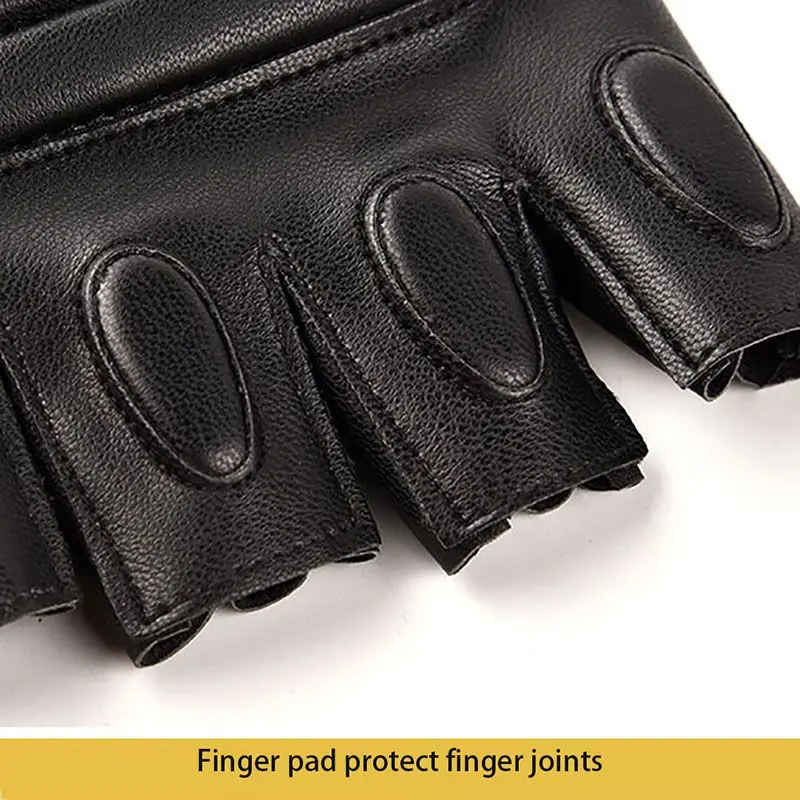 Перчатки для велоспорта, регулируемый искусственная кожа, уличные защитные перчатки для езды на велосипеде, фитнес, спортивная одежда