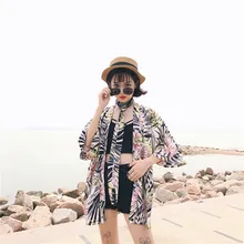 Кимоно для женщин японское кимоно кардиган косплей рубашка блузка для женщин японская юката женское летнее пляжное кимоно