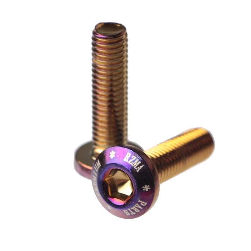 3 Pcs Motorcycle Brake Disc/rotor Screws Bolts M8*1.25mm*25mm/30mm Carbon Steel Universal For Honda Yamaha Kawasaki Suzuki motorcycle bolt screws
