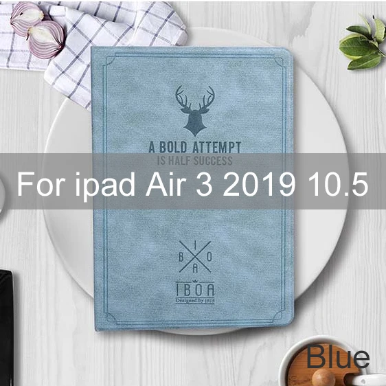 For Air 3 2019 Essidi кожаный чехол для ipad Air 3,, 10,5 дюймов, умный чехол для планшета с откидной крышкой, Funda, для ipad Pro 10,5 дюймов - Цвет: For Air 3 2019