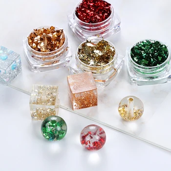 

1Box DIY Jewelry Making Epoxy Mold Crafts UV Resin Filling Glitter Accessories Tool Epoxy Filling Paper