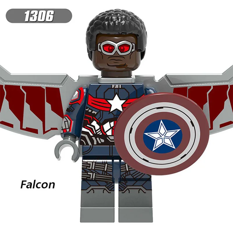

Single Sale Super Heroes Endgame Falco Scarlet Wotch War Machine Gamora WASP Bricks Blocks Enducational Diy Toys Boy Gift X0263